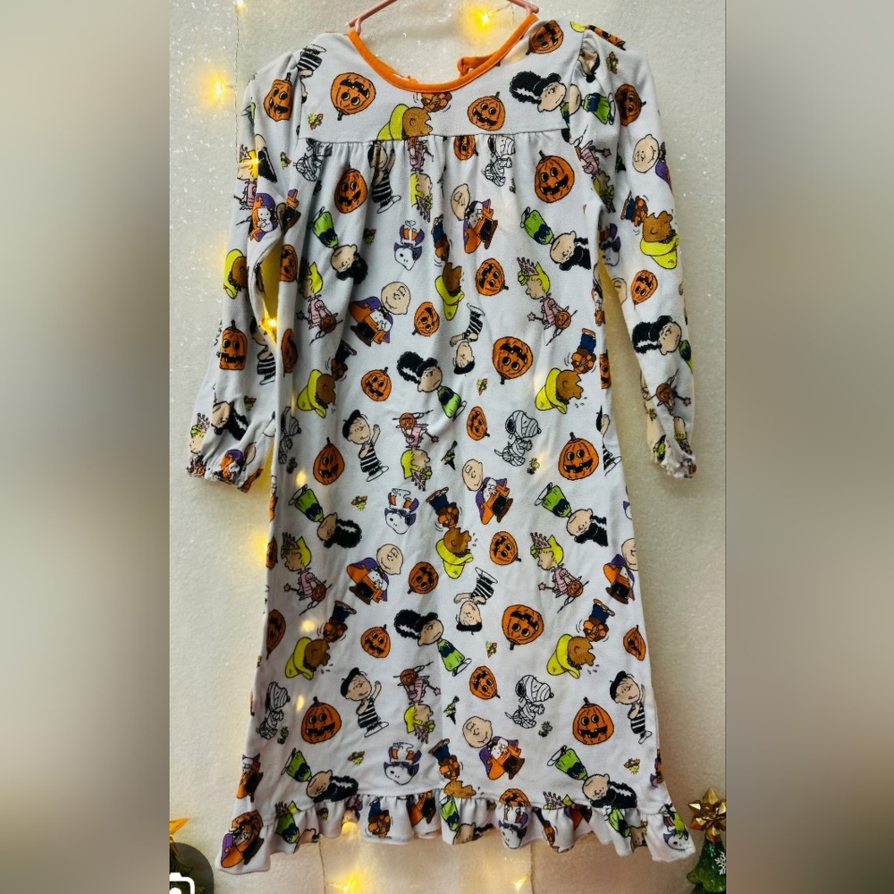 Peanuts Halloween Print Nightgown
